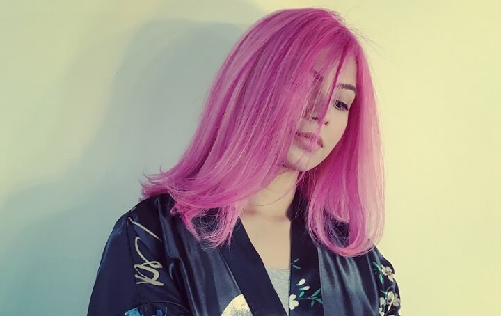 Glaiza De Castro Pink Hair
