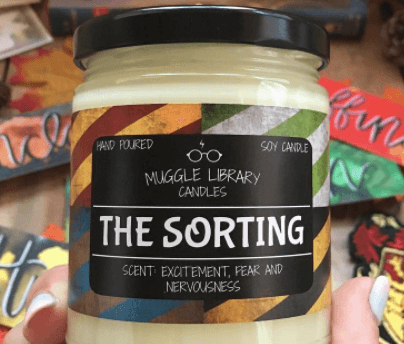 Harry Potter Sorting Candle1