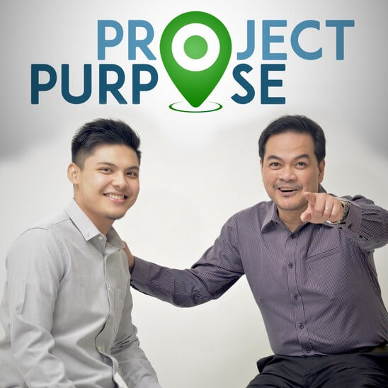 Boris Joaquin with his mentee and co founder for Mentoring Moments Renz Mansujeto