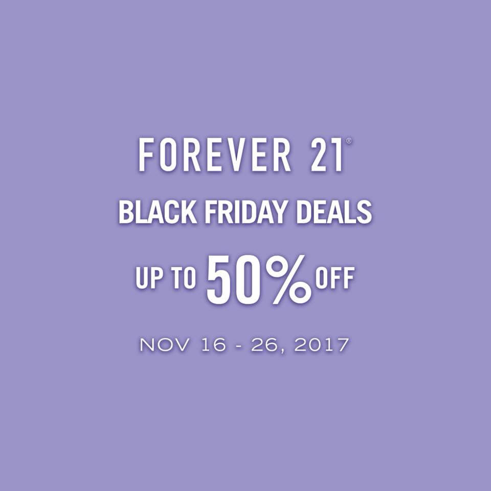 Forever 21 Black Friday Sale