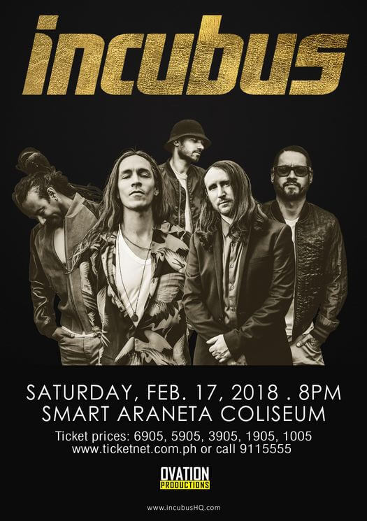 INCUBUS POSTER