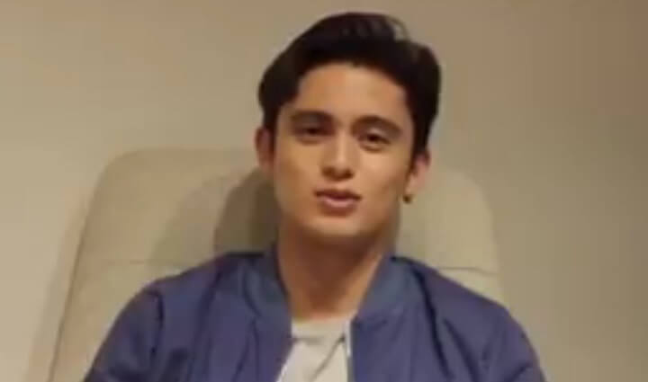James Reid Birthday Message to Nadine Lustre