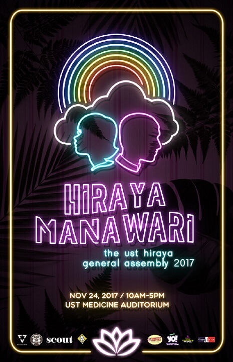 UST Hiraya General Assembly Event Poster