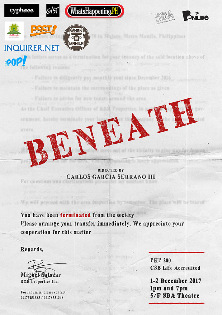BENEATH Final Poster