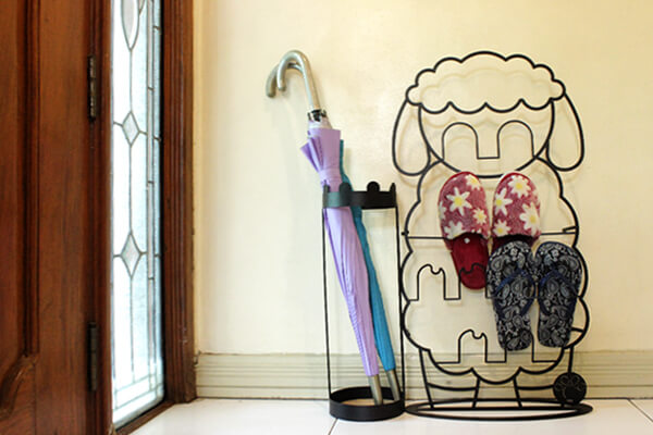 Love Pets? These Pet-Inspired Products Will Brighten Up Your Homes and Hearts 1 Inspired Pup Slipper and Umbrella Holder