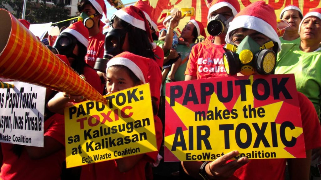 Iwas paputok - Instead of buying firecrackers, why not donate money for the rebuilding of Marawi?