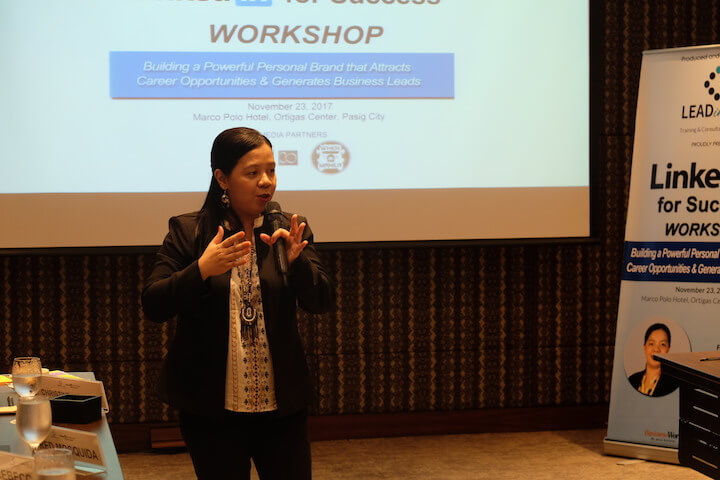LinkedIn Success Workshop How To Lead Impact Asia Virginia Bautista1