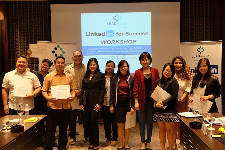 LinkedIn Success Workshop How To Lead Impact Asia Virginia Bautista2