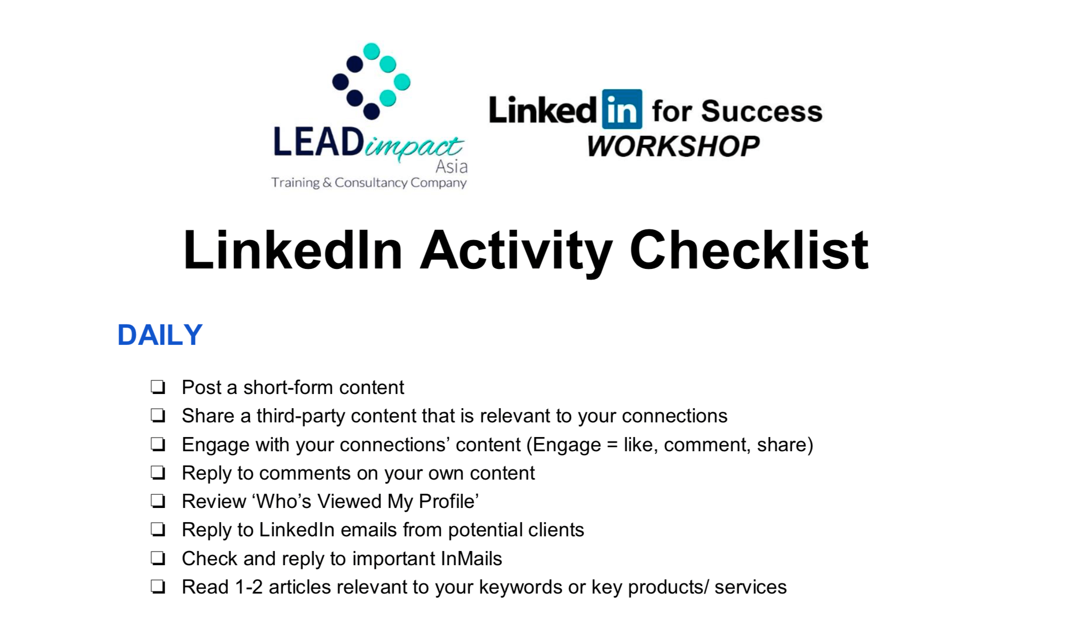 5 Way to Make LinkedIn Work For You (According to LinkedIn Trainer Virginia Bautista) 6 LinkedIn Virginia Bautista 1