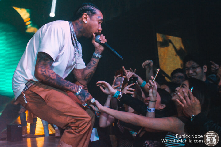 Tyga live at House Manila 118