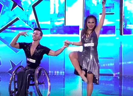Pilipinas Got Talent wheelchair dancing duo