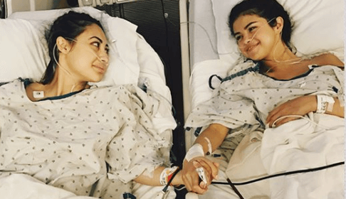 Selena Gomez lupus Francia Raisa