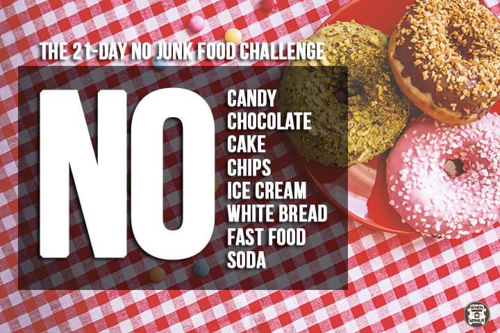 no junk food challenge