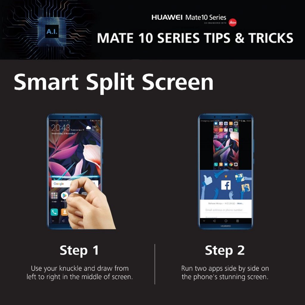 smart split screen