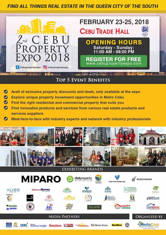 2nd Cebu Property Expo Event Poster
