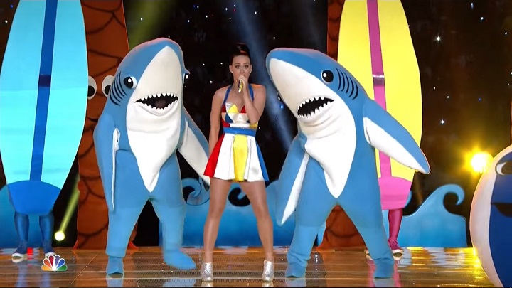 Left Shark Katy Perry Super Bowl Performance
