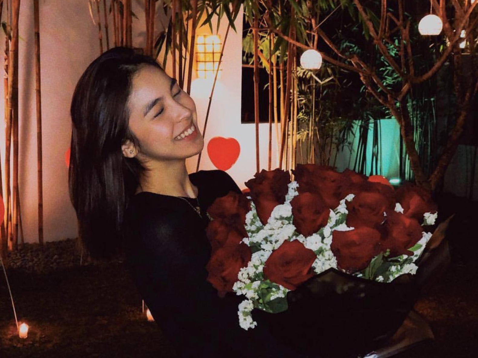 ENTERTAINMENT: Check out how #JoshLia celebrated Valentine's Day 5 Screen Shot 2018 02 15 at 2.47.55 AM