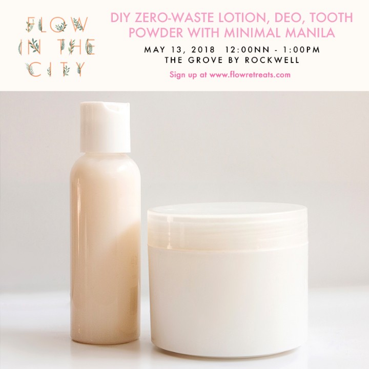 DIY Zero Waste Lotion Deo Tooth Powder with Minimal Manila IG