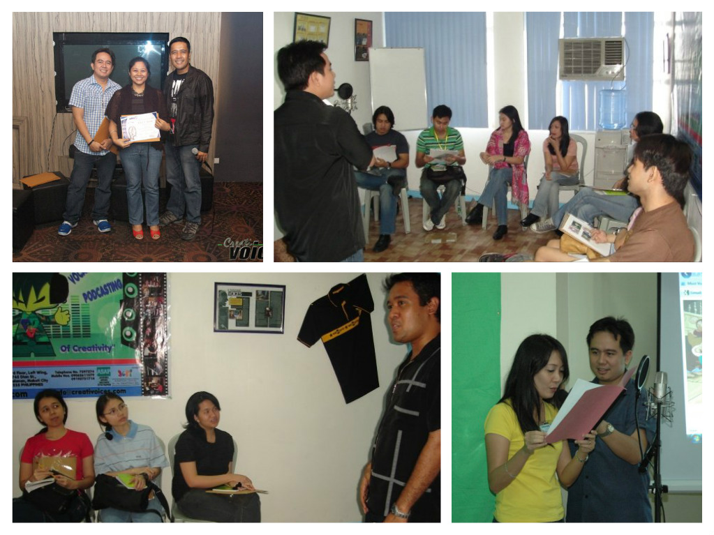Early days of Voiceworx - Creativoices' Voiceover, Dubbing and Voice Acting Workshop