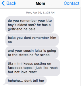 Mom texts 9