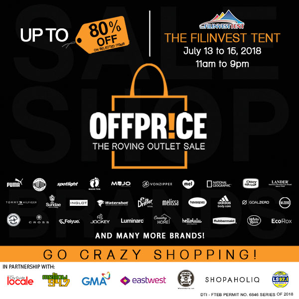 1 OFFPRICE FILINVEST WHEN IN MANILA POSTER with partners Black