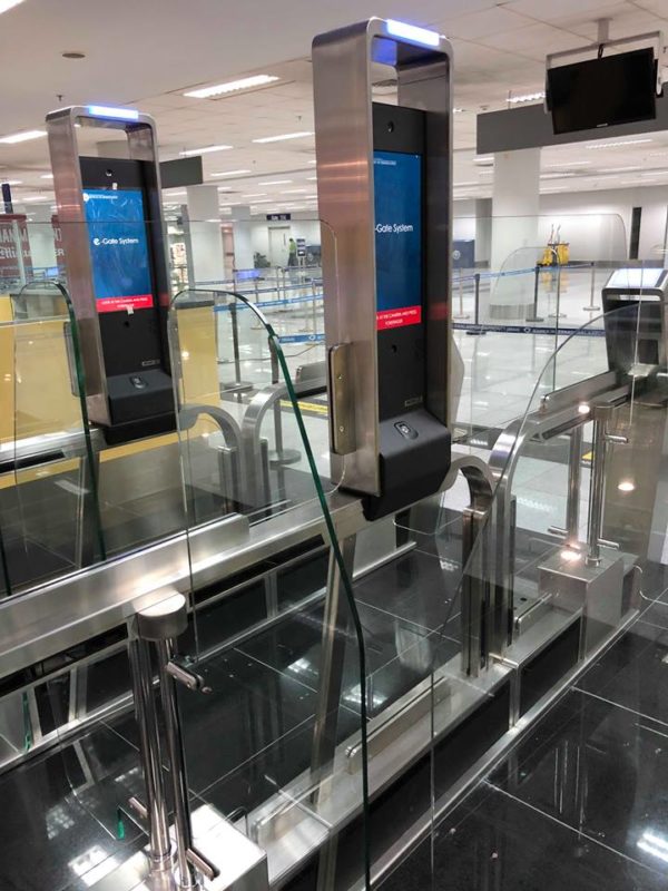LOOK: These Immigration Electronic Gates are currently being installed at NAIA3's arrival area 4 36849191 10217193597490843 3999143572287782912 n e1531377795432
