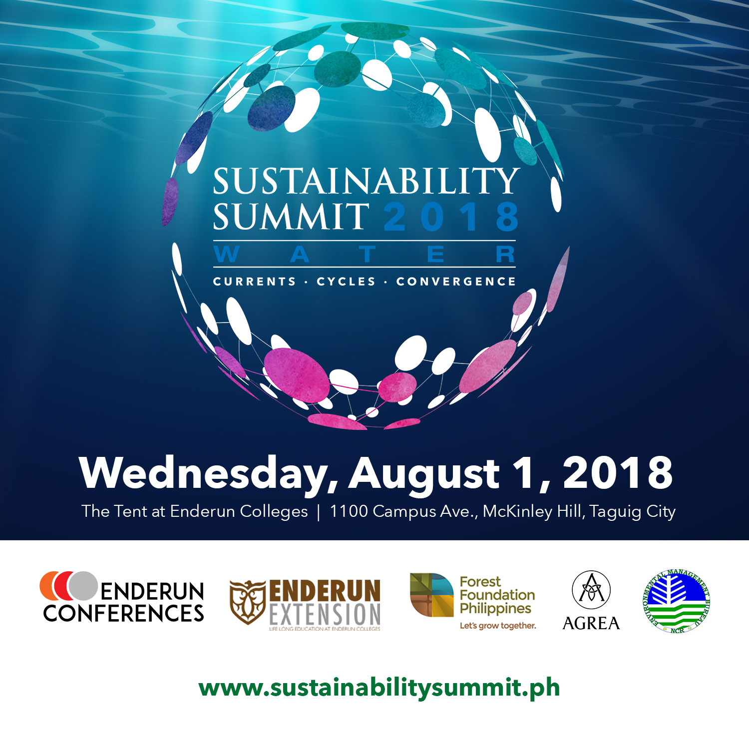 Sustainability Summit 2018 poster