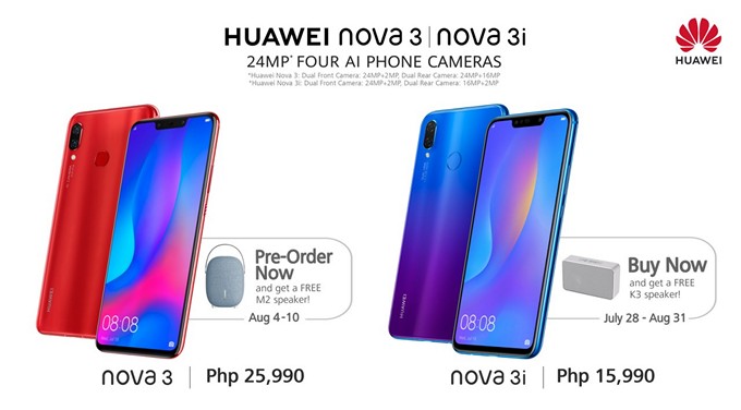 1 Huawei Nova 3 3i