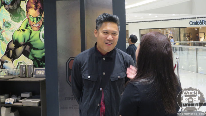 Celebrities Invade DC Super Heroes Cafe for a Meet and Greet when in manila dante basco