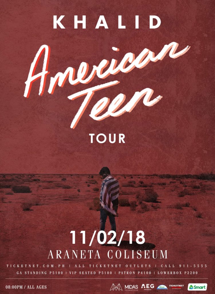 Khalid American Teen Tour