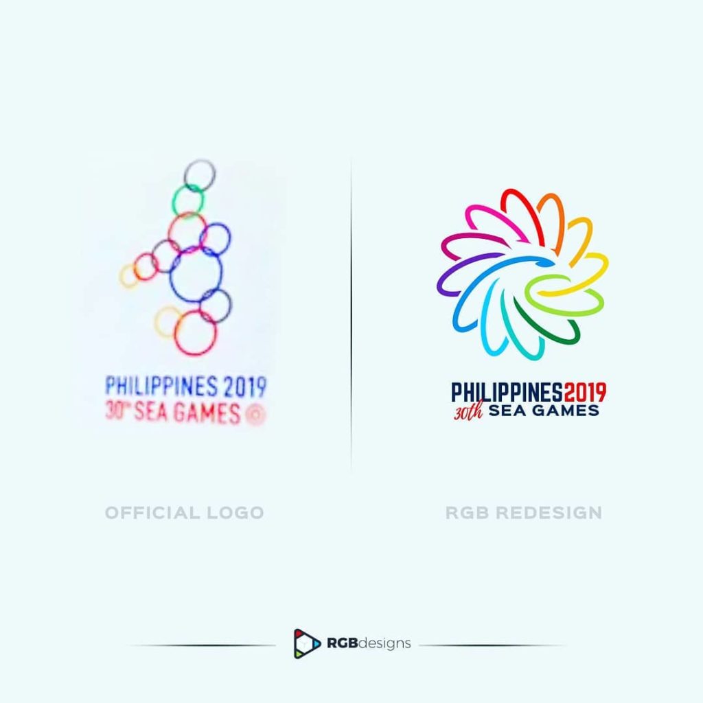 RGB Philippines 2019 30th Sea Games Logo Design