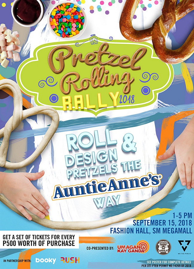 1 Pretzel Rolling Rally Poster