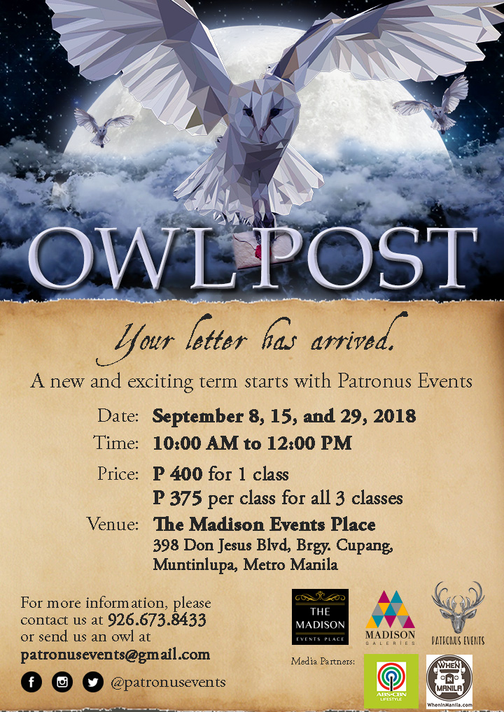 1 WIM Media Partners revised Patronus Events Owl Post Final