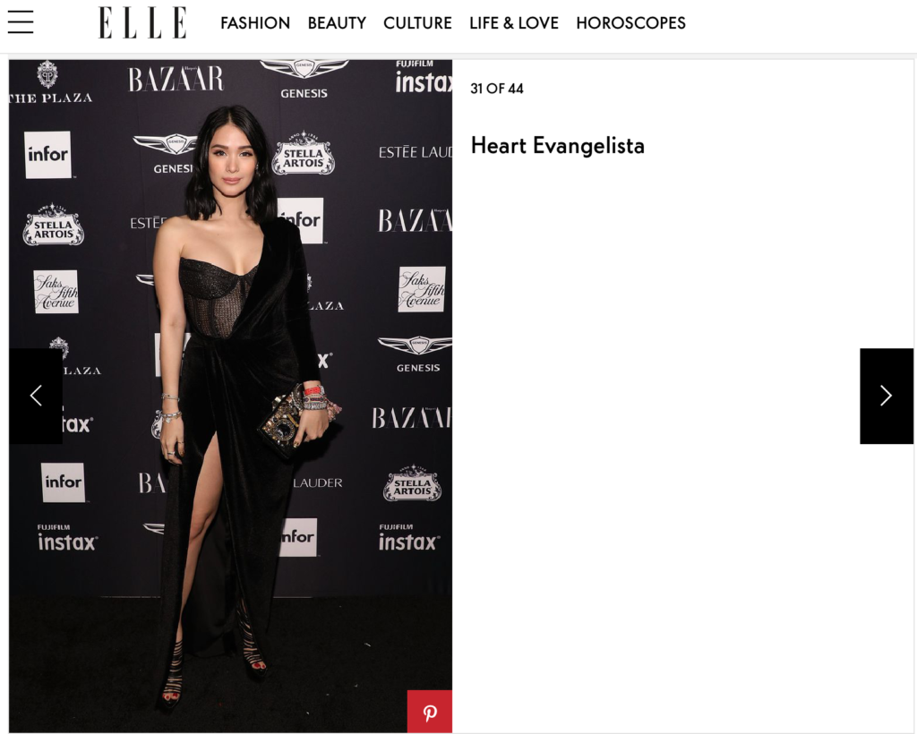 Heart Evangelista At New York Fashion Week 2018