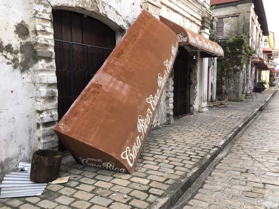 Vigan heritage house destroyed 4