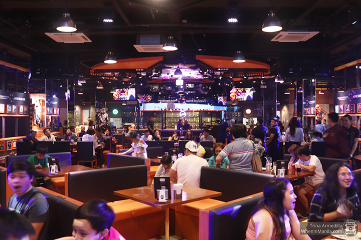 Movie Stars Cafe Restaurant interior