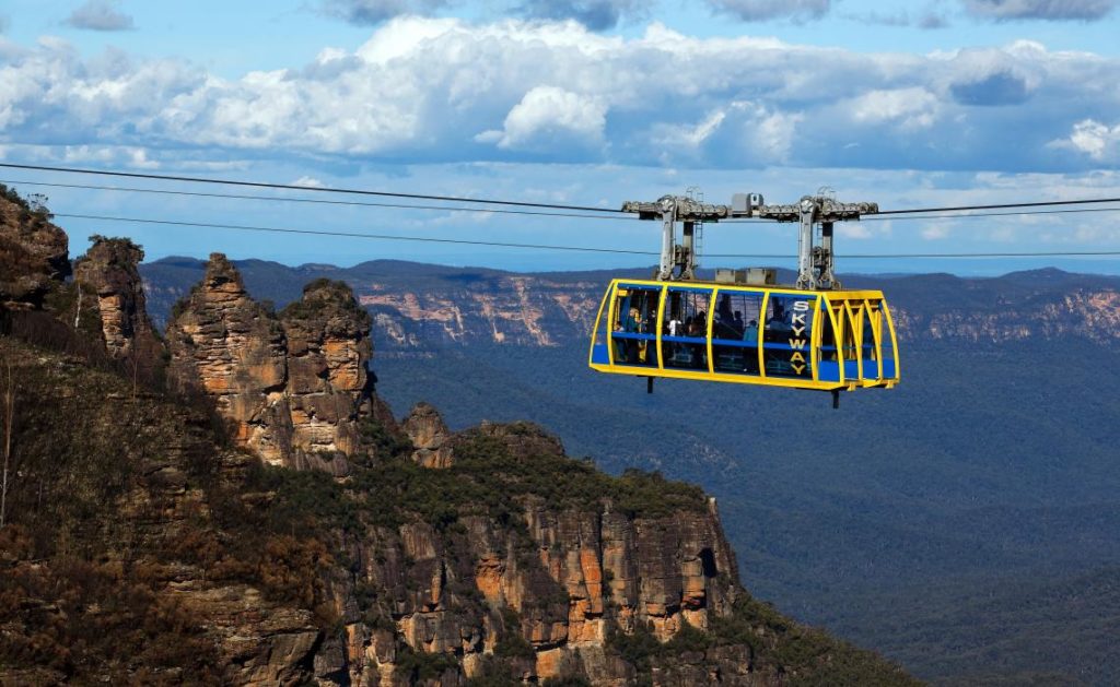 Scenic Skyway Scenic World in Katoomba Blue Mountains