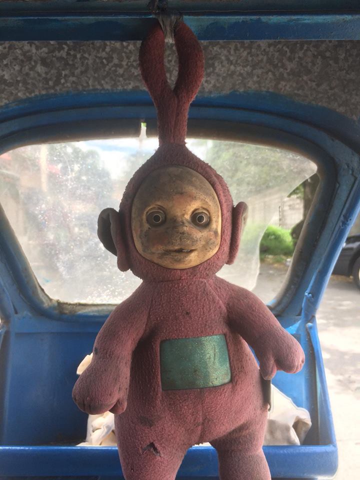 Teletubby in Tricycle