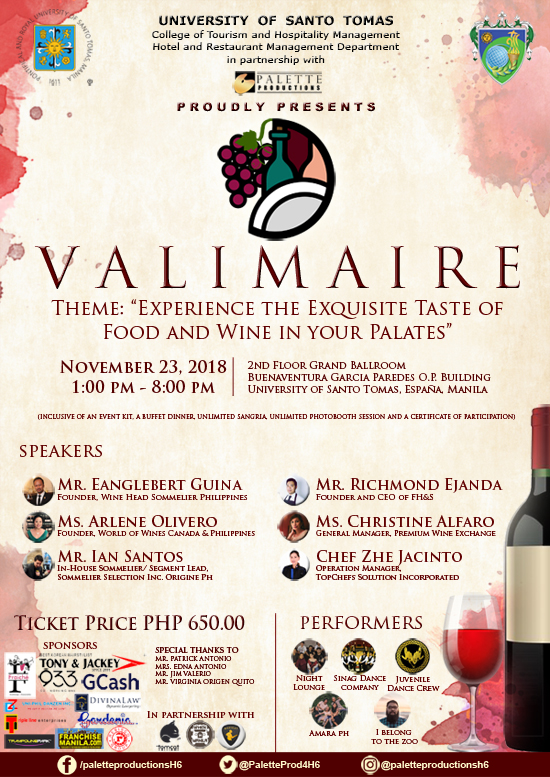 1 VALIMAIRE Final Event Poster