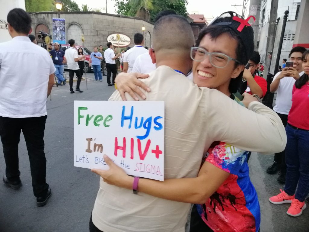 Free Hugs HIV HIV Positive 1