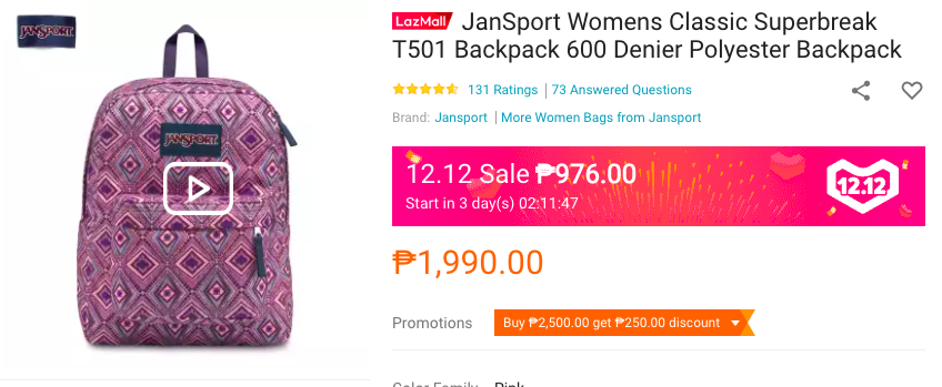 Lazada will be back with 12.12 and the discounts are just as big as 11.11! 6 Lazada 12.12 5