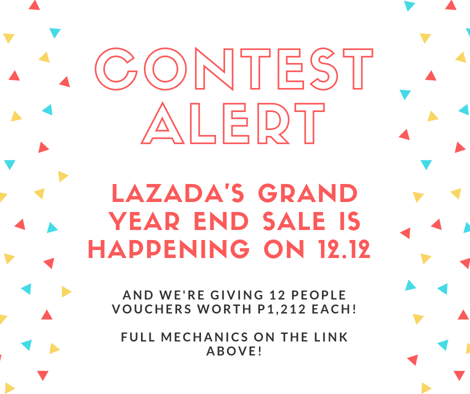 Lazada will be back with 12.12 and the discounts are just as big as 11.11! 14 Lazada 12.12
