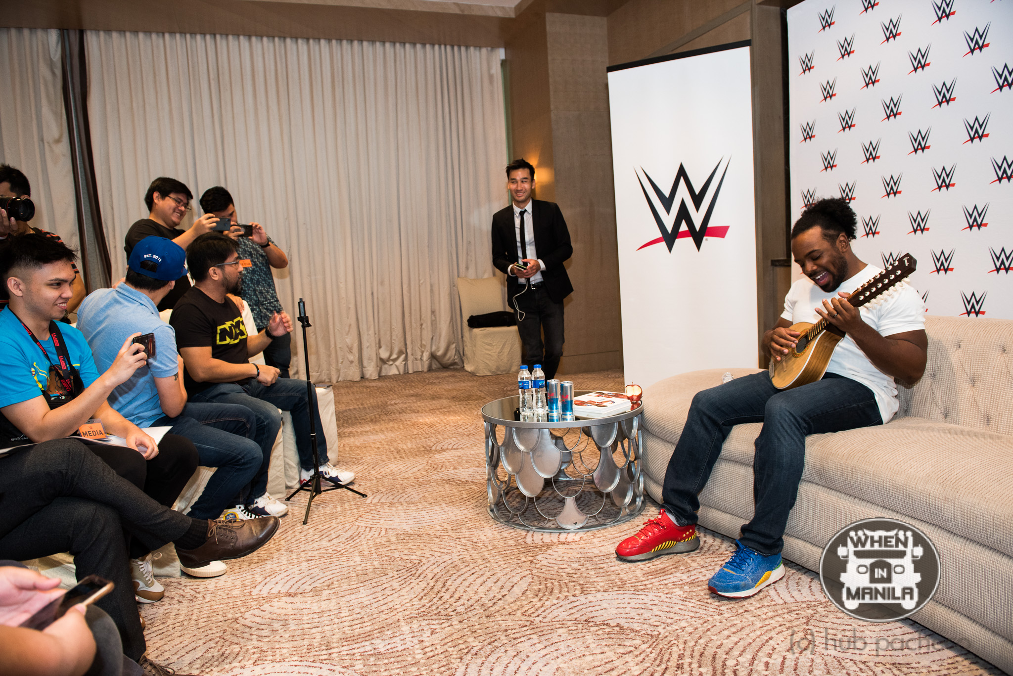 Xavier Woods in Manila –WWE Superstar Talks Wrestling When in Manila 1