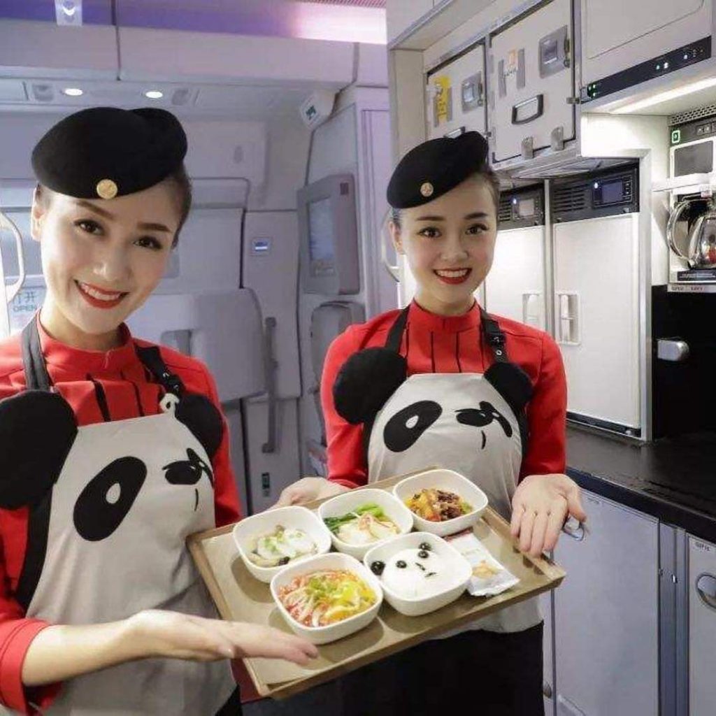 china airline panda 7