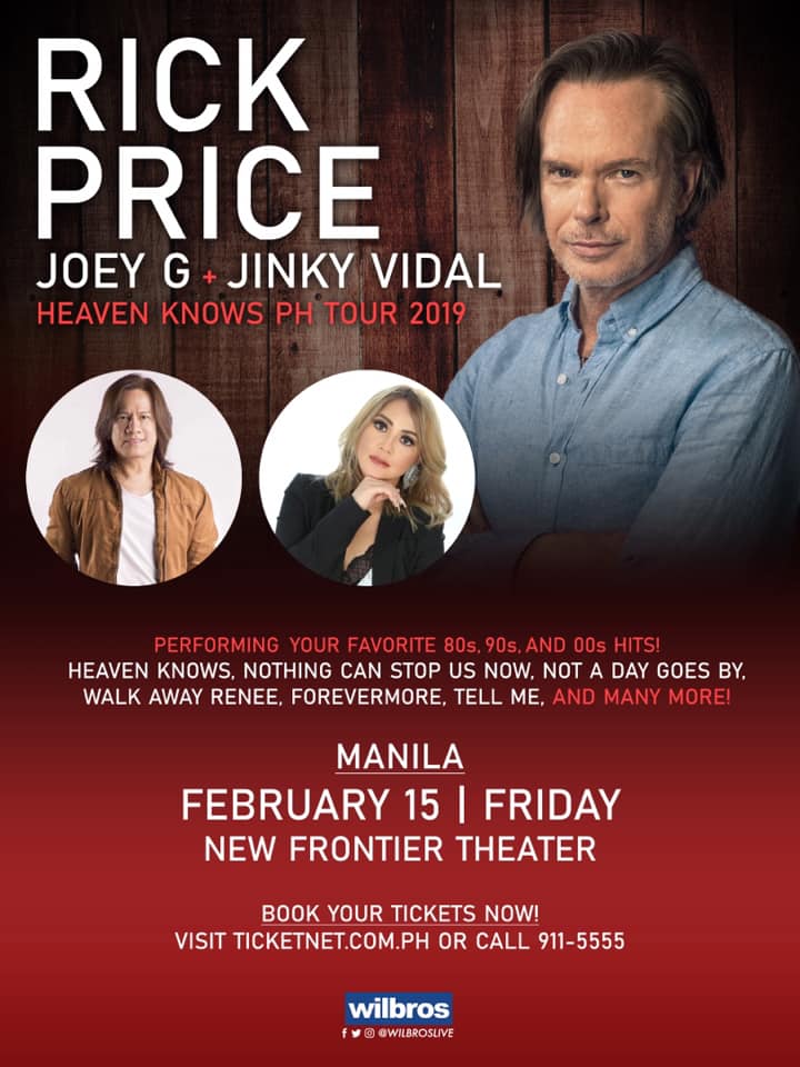 1 REVISED RICK PRICE POSTER MANILA SHOW ONLY