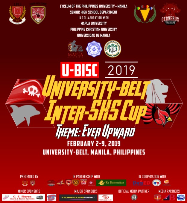 University-belt Inter-SHS Cup 2019: The First Inter-University Cup for  Senior High - When In Manila