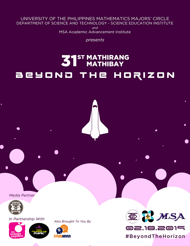 MATHirang MATHibay Beyond the Horizon Event Poster