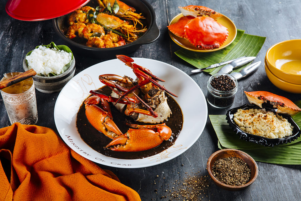 Ministry of Crab Manila Group Pepper Crab Clay Pot Prawn Curry Baked Crab 1
