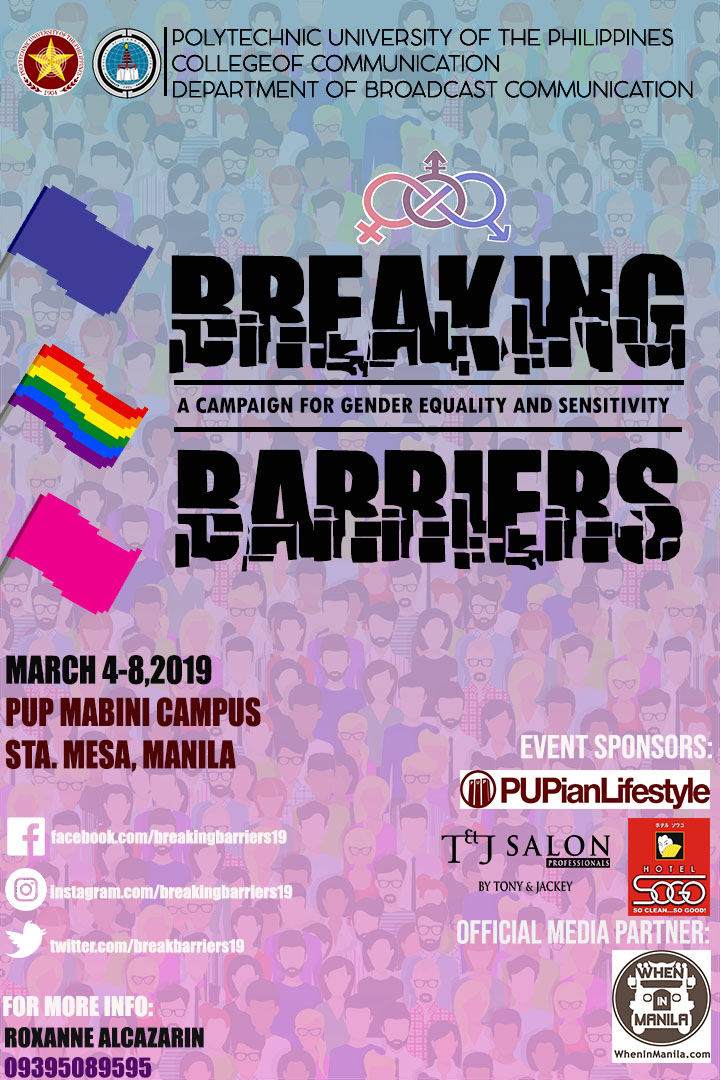 BREAKING BARRIERS EVENT POSTER