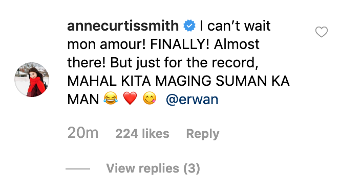 Dont Be a Suman reply by Anne Curtis